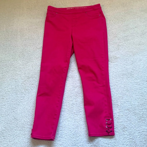 CHICO’S Perfect Stretch Girlfriend Slim Leg Ankle Pants - Picture 1 of 3
